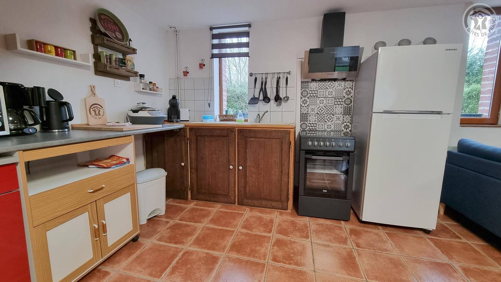 La ferme bleue in Lecelles, Valenciennes region