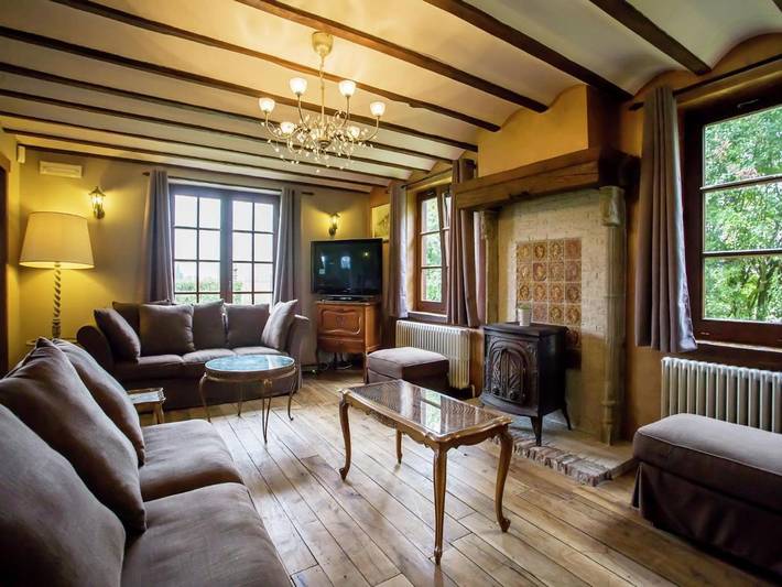 Location de vacances pour 28 personnes, avec jardin et sauna dans Leisele