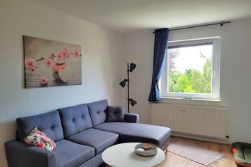 Ferienwohnung für 3 Personen, mit Garten in Lüssow