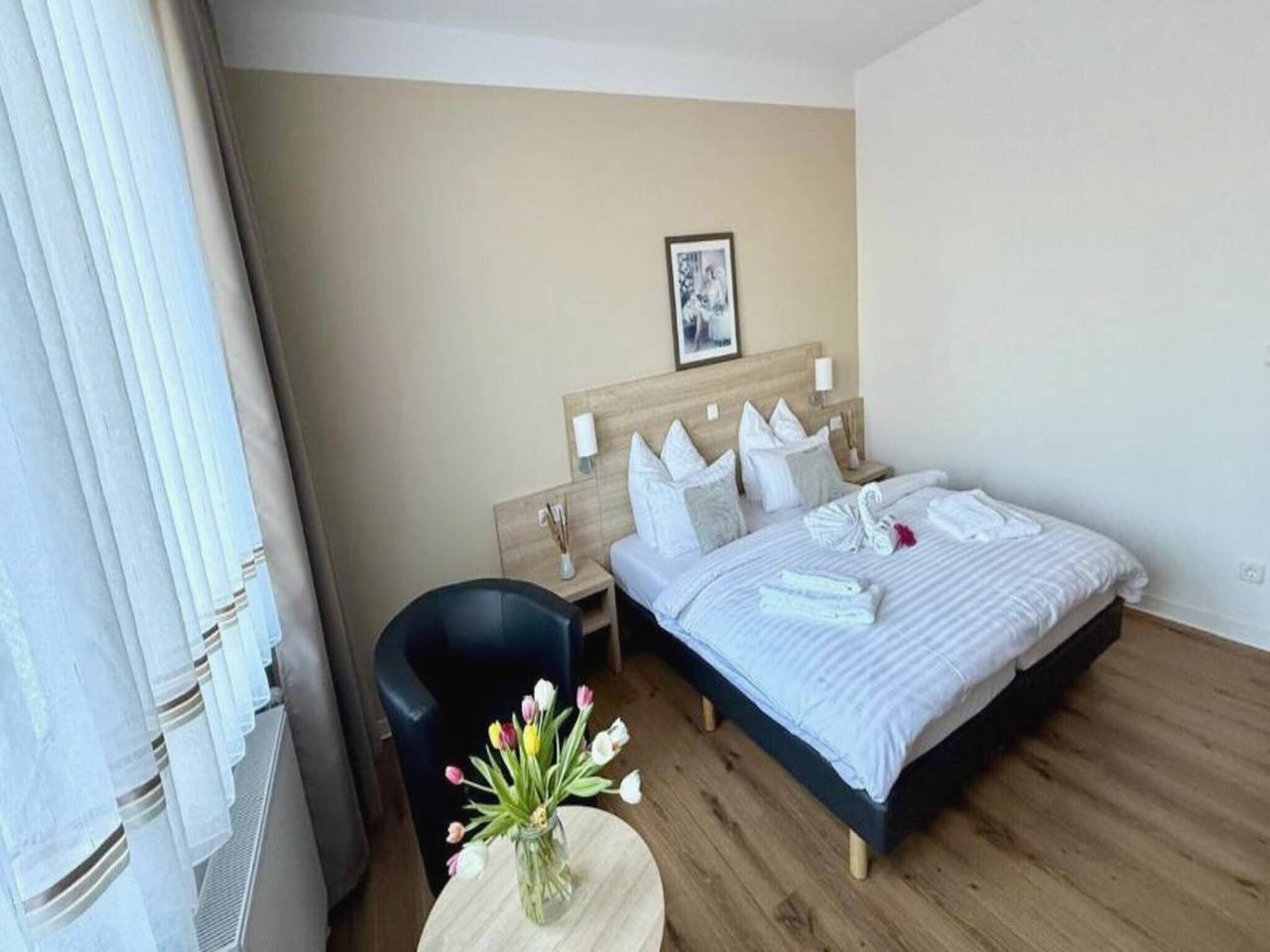 Ganze Wohnung, Ferienwohnung für 2 Personen mit Garten in Feldberger Seenlandschaft, Mecklenburg-Strelitz