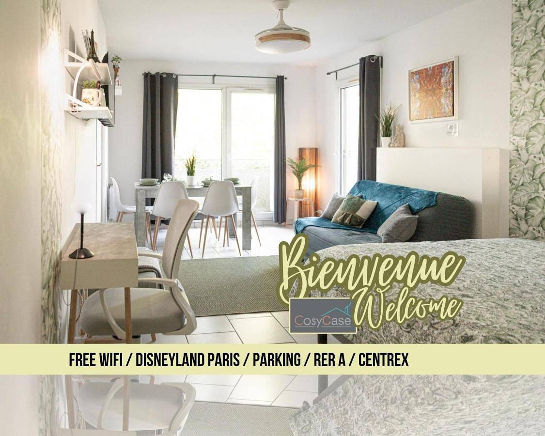 Appartement entier, Appartement Cosy Case 6 pers parking proche Disney et Paris in Champs-sur-Marne, Seine-et-Marne