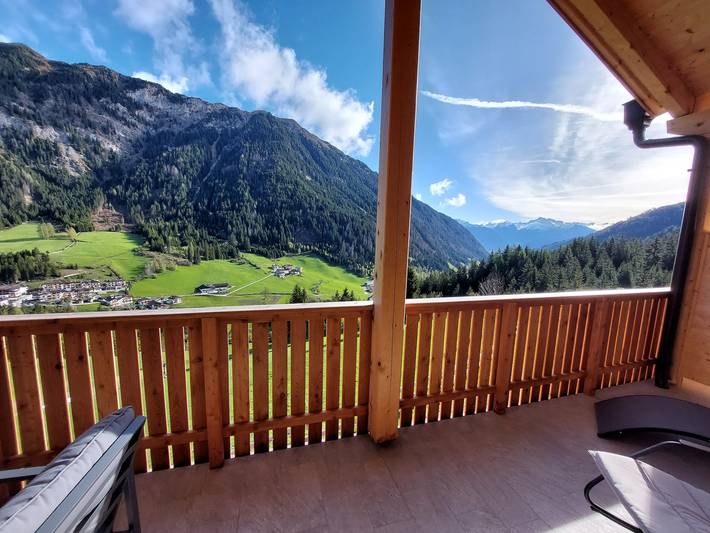 Hütte für 4 Personen, mit Garten und Whirlpool sowie Sauna, mit Haustier im Meraner Land - 3