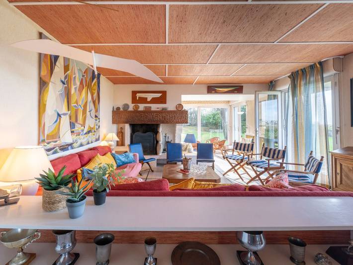 Ferienhaus mit Meerblick für 13 Personen, mit Terrasse und Garten in der Bretagne - 4