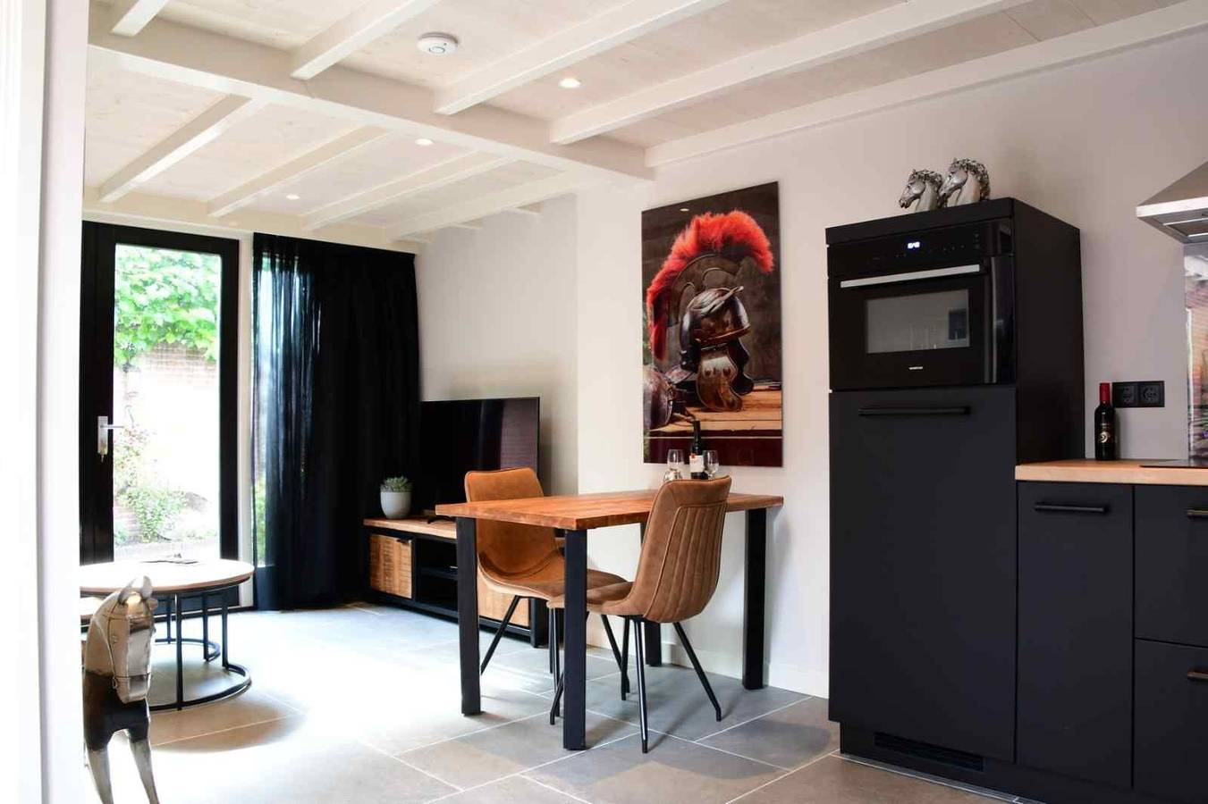 Luxurious and uniquely situated 2 person house near the Limes in the centre of Valkenburg in North Sea Netherlands