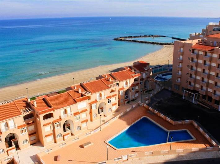 Ferienwohnung für 8 Personen, mit Balkon und Terrasse sowie Garten und Pool in La Manga del Mar Menor - 4