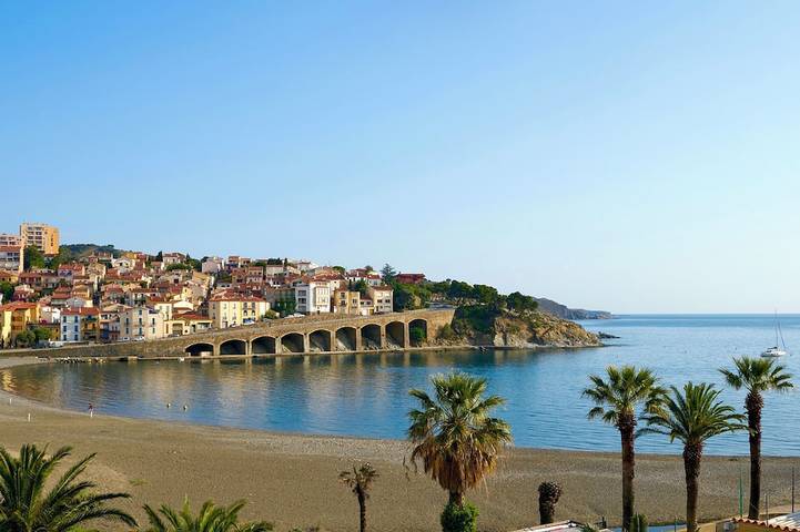 Location de vacances pour 4 personnes, avec balcon à Banyuls-sur-Mer