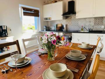 Gîte pour 5 personnes, avec vue et jardin à Hünfeld
