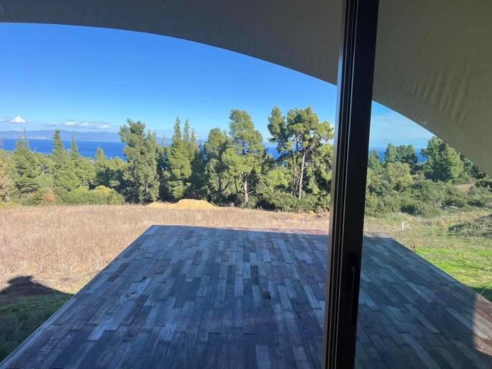 Camping für 4 Personen, mit Garten und Ausblick sowie Pool und Balkon in Griechenland - 3