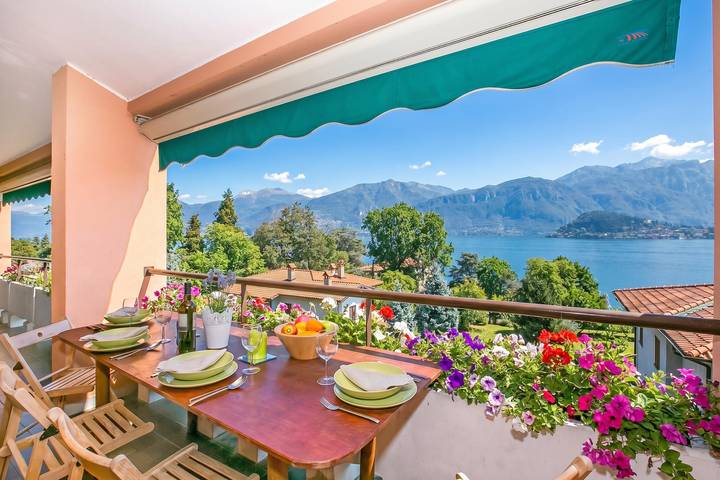 Bauernhof für 6 Personen, mit Terrasse und Seeblick am Comer See