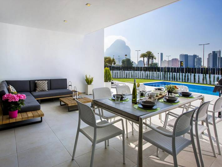 Villa mit pool für 8 Personen, mit Garten und Balkon in Calpe - 4