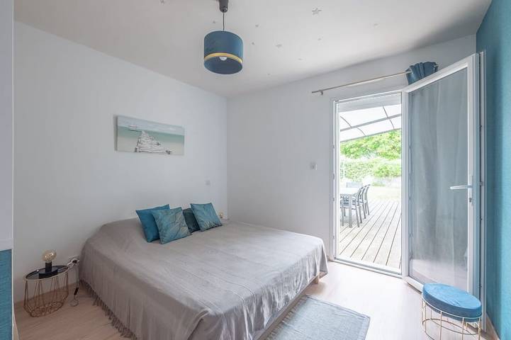 Location de vacances pour 8 personnes, avec terrasse et jardin, animaux acceptés à Saint-Hilaire-la-Forêt - 4