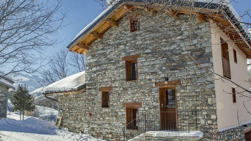 Chalet pour 26 personnes, avec balcon dans Parc National de la Vanoise - 4