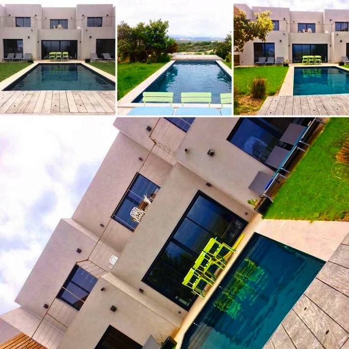 Villa pour 8 personnes, avec Terrasse et Jardin ainsi que Piscine et Vue