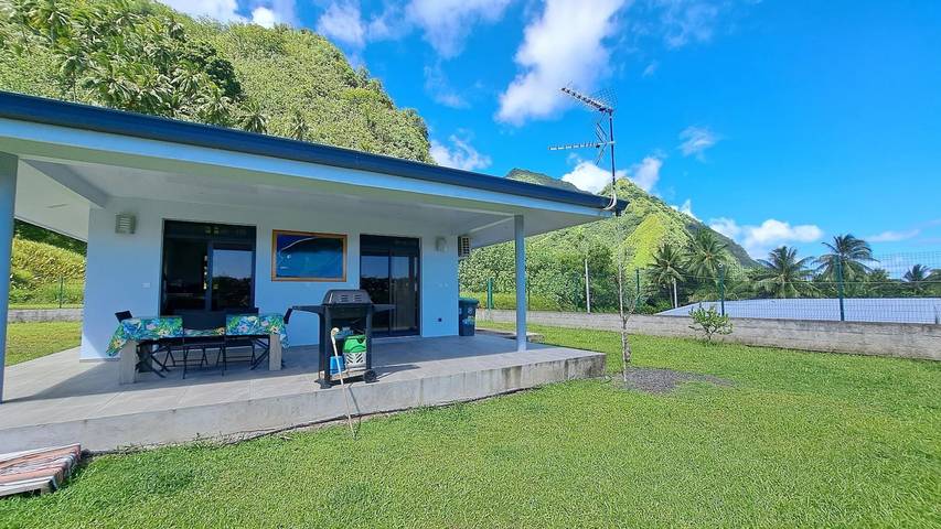 Maison de vacances pour 4 personnes, avec balcon dans Tahiti