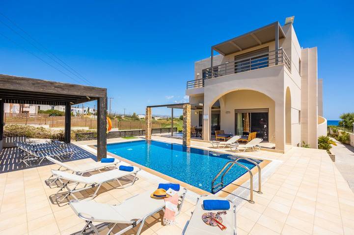 Villa pour 10 personnes, avec vue sur l’océan ainsi que terrasse et jardin dans Rhodes - 4