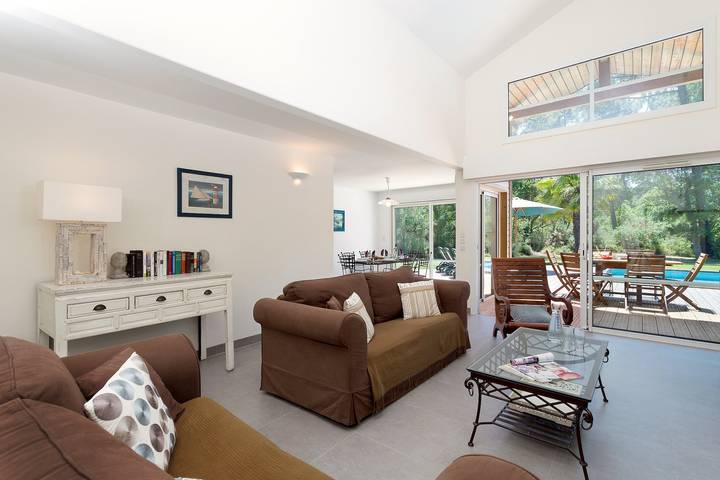 Villa pour 8 personnes, avec piscine et balcon dans les Landes - 3