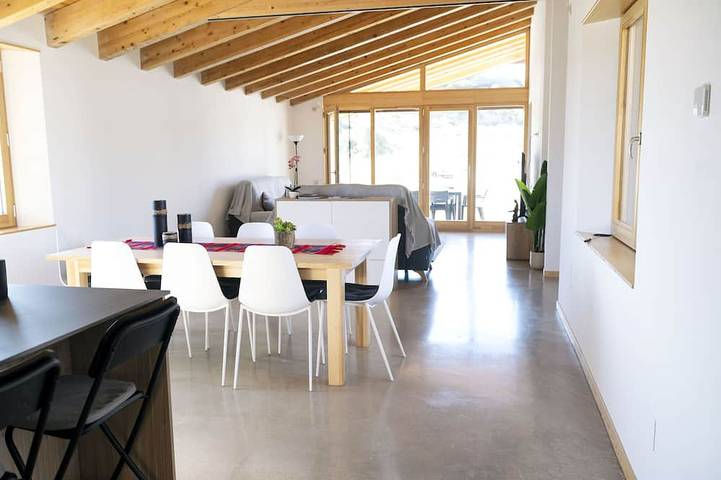 Maison de vacances pour 6 personnes, avec jardin ainsi que piscine et balcon - 1