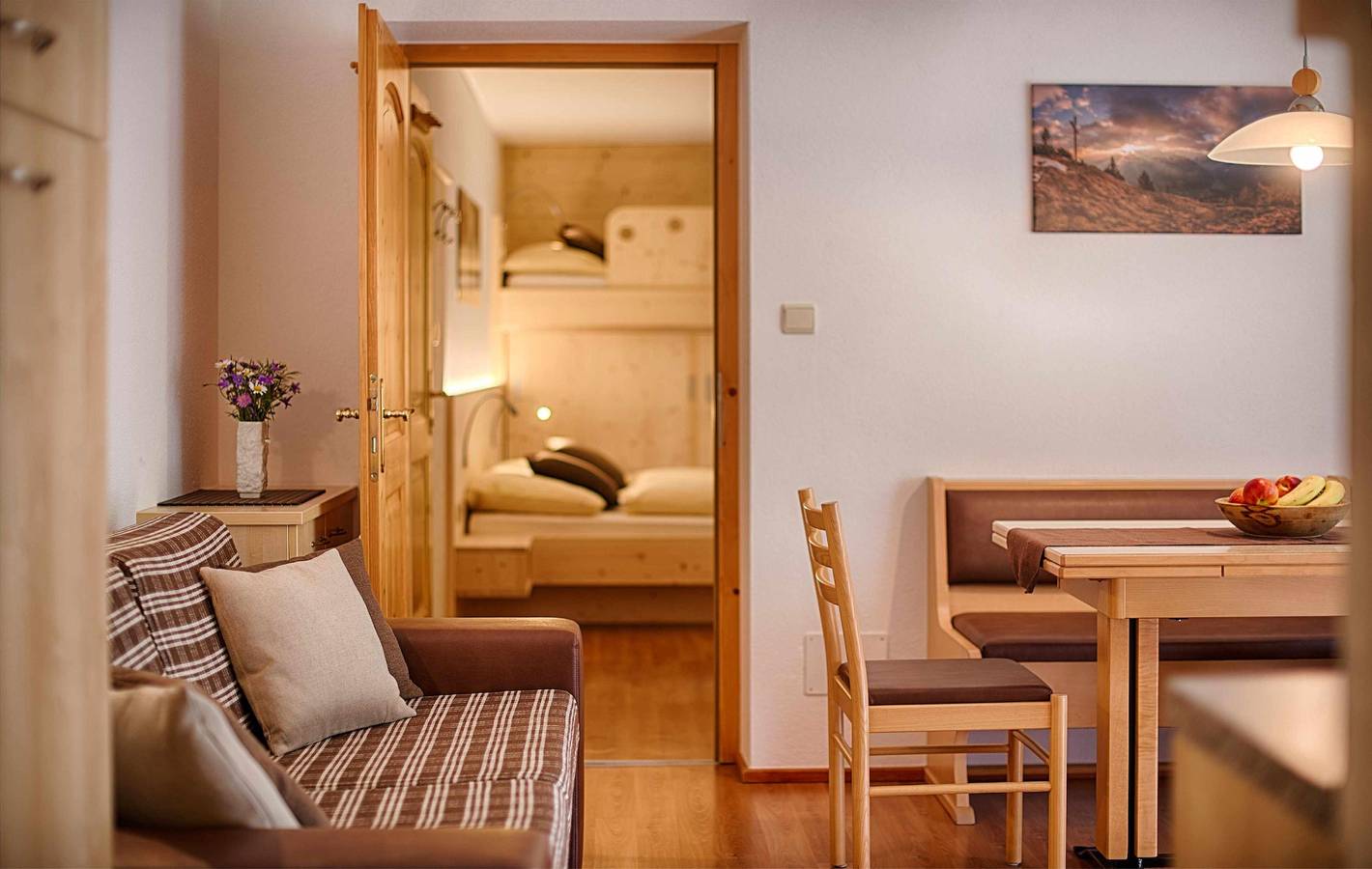 Hel lägenhet, Apartment "Löfflerblick B Plus Turnerkamp" with Mountain View, Wi-Fi, Sauna & Jacuzzi in Ahrn-dalen, Alpi Aurine