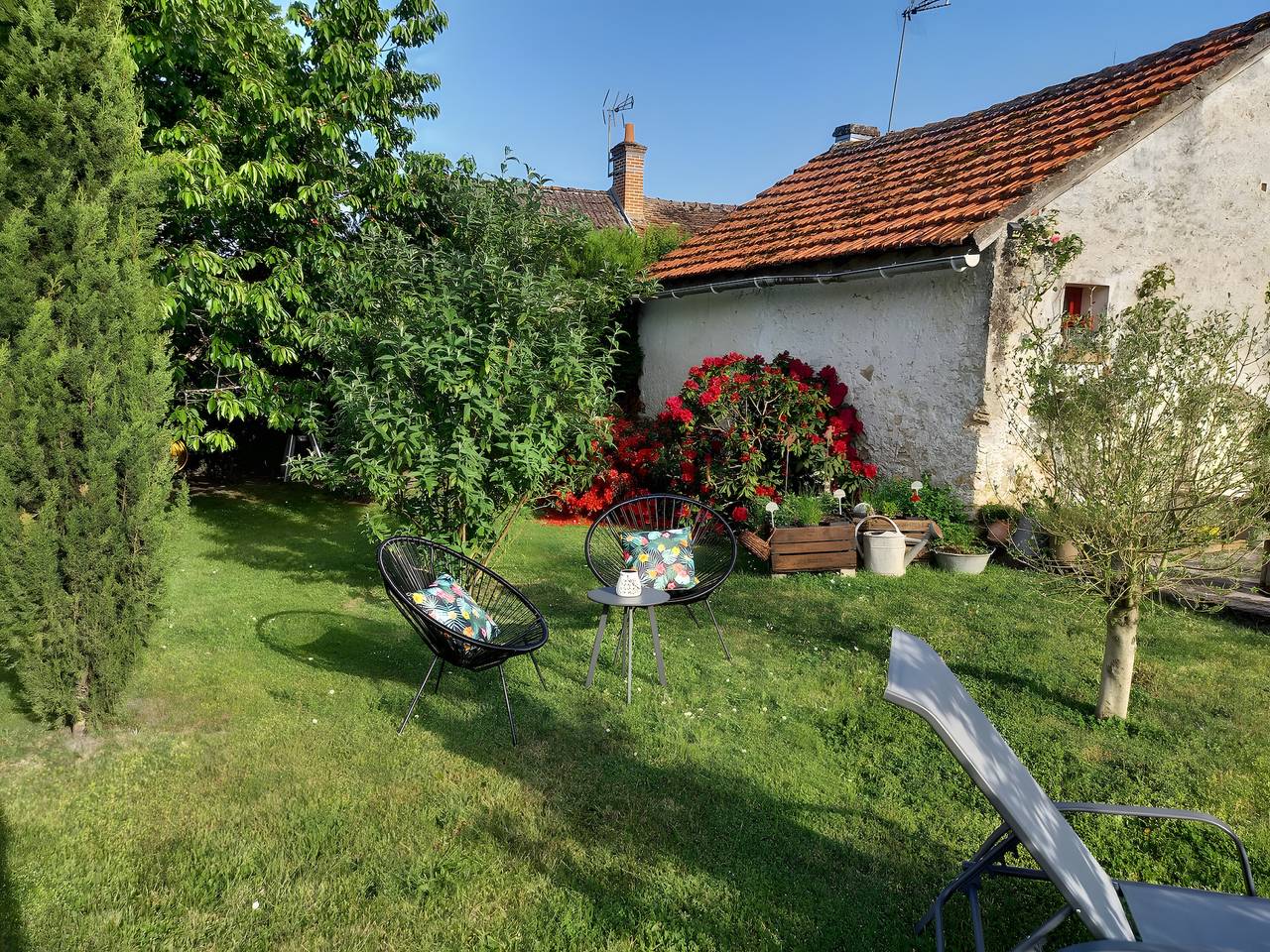 Maison de Vacances 'Cocooning Au Cœur De La' avec Wi-Fi et Climatisation in Gy-en-Sologne, Sologne