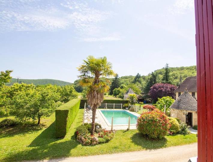 Location de vacances pour 6 personnes, avec jardin à Condat-sur-Vézère