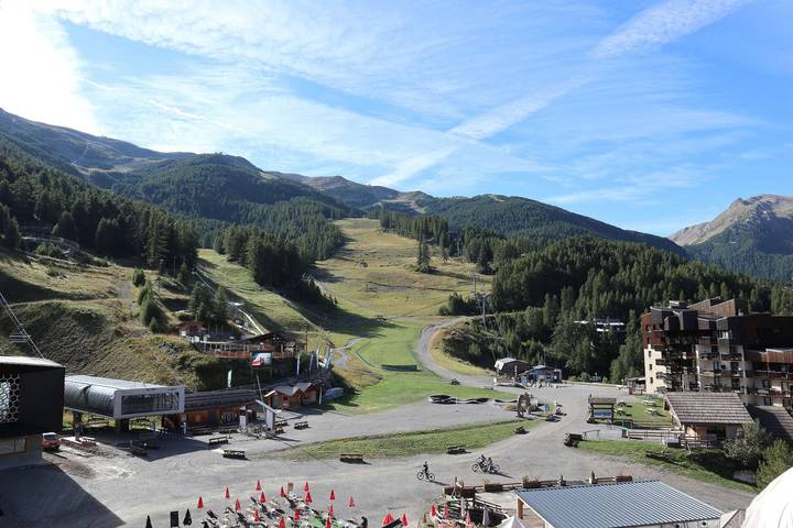 Appartement de vacances entier, Studio 2 personnes superbe vue pistes in Les Orres, Parc national des Écrins