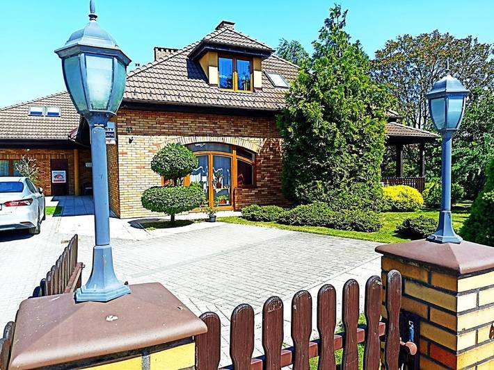 Apartament wakacyjny dla 4 osób, z Taras i Ogród oraz Widok w Malbork