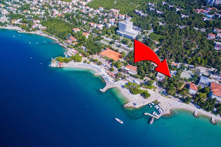 Apartament wakacyjny dla 2 osób, z ogród, zwierzęta dozwolone w Dramalj