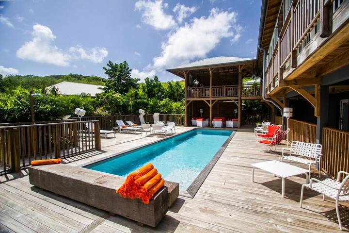 Hôtel pour 2 personnes, avec piscine ainsi que vue et jardin