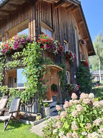 Ferienwohnung für 2 Personen, mit Balkon und Garten, mit Haustier im Bregenzerwald