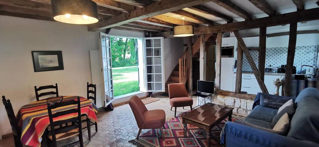 Maison de vacances pour 6 personnes, avec jardin et vue