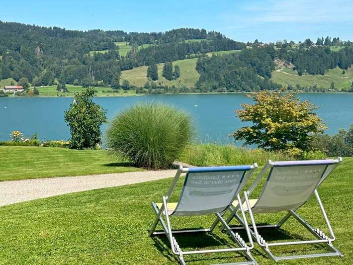 Ferienwohnung für 2 Personen, mit Balkon und Balkon/Terrasse sowie Terrasse und Garten in den Bayerische Alpen - 3