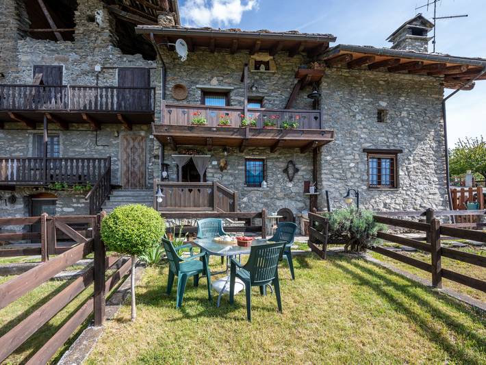 Vakantiehuis voor 5 personen, met Balkon en Tuin in Valle d'Aosta