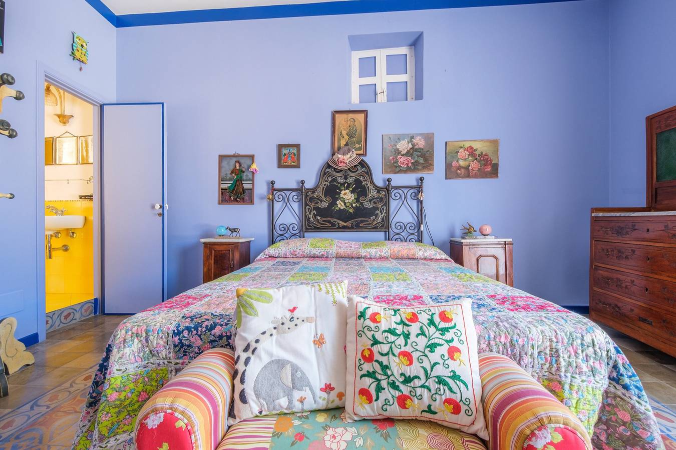 Habitación 'Blu' con terraza compartida, Wi-Fi y aire acondicionado in Lipari