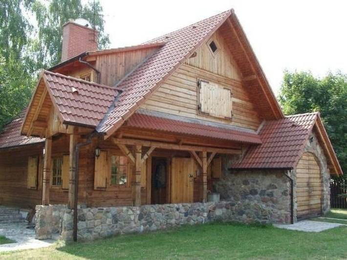 Ferienhaus für 10 Personen, mit Terrasse und Garten sowie Seeblick in den Masuren - 4
