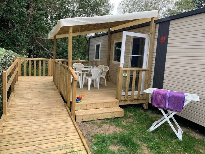 Camping pour 6 personnes, avec sauna ainsi que bassin pour enfant et jacuzzi à Guérande - 3