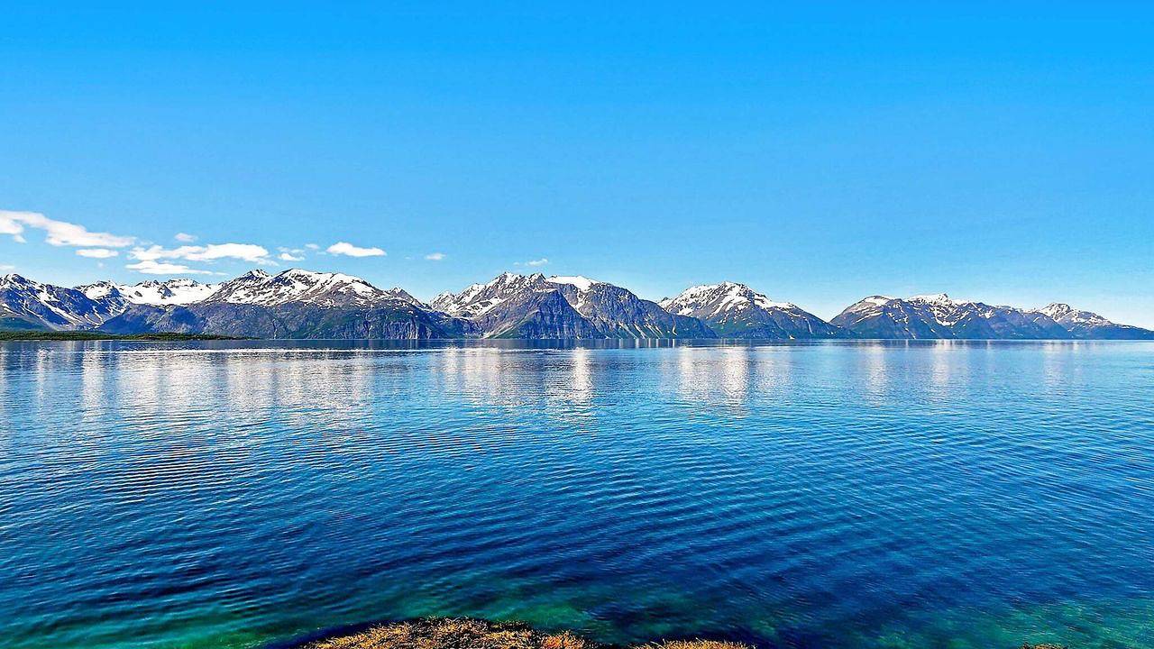 Casa de vacaciones para 6 personas con terraza in Kåfjord