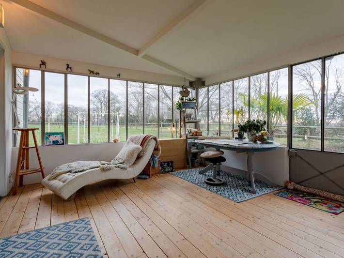 Maison de campagne pour 6 personnes, avec jardin, animaux acceptés