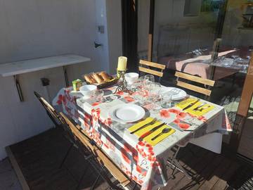 Gîte pour 2 personnes, avec vue et terrasse à Bandol