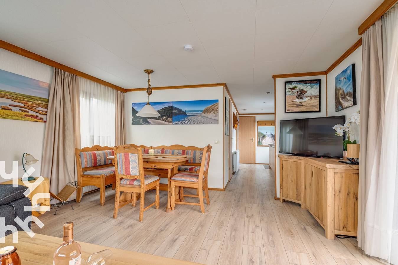 Mooi 4-persoons vakantiechalet met airco in Renesse in Renesse, Zeeuwse Kust