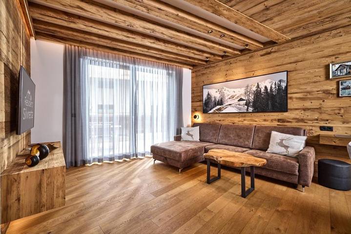 Hütte für 6 Personen, mit Ausblick und Terrasse in See - 2