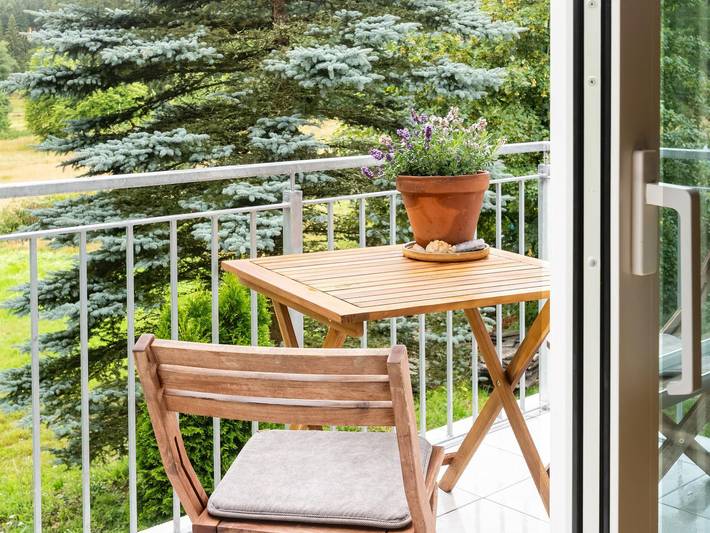 Ferienwohnung für 6 Personen, mit Terrasse in Auerbach