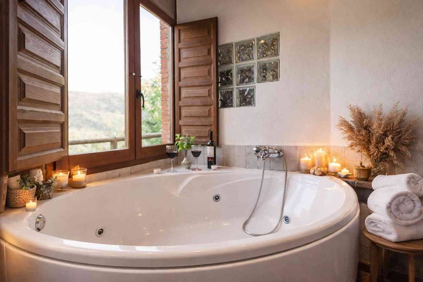 Appartement 'El Ablanu, bubbelbad en uitzicht' met bergzicht, terras en wifi, foto 9