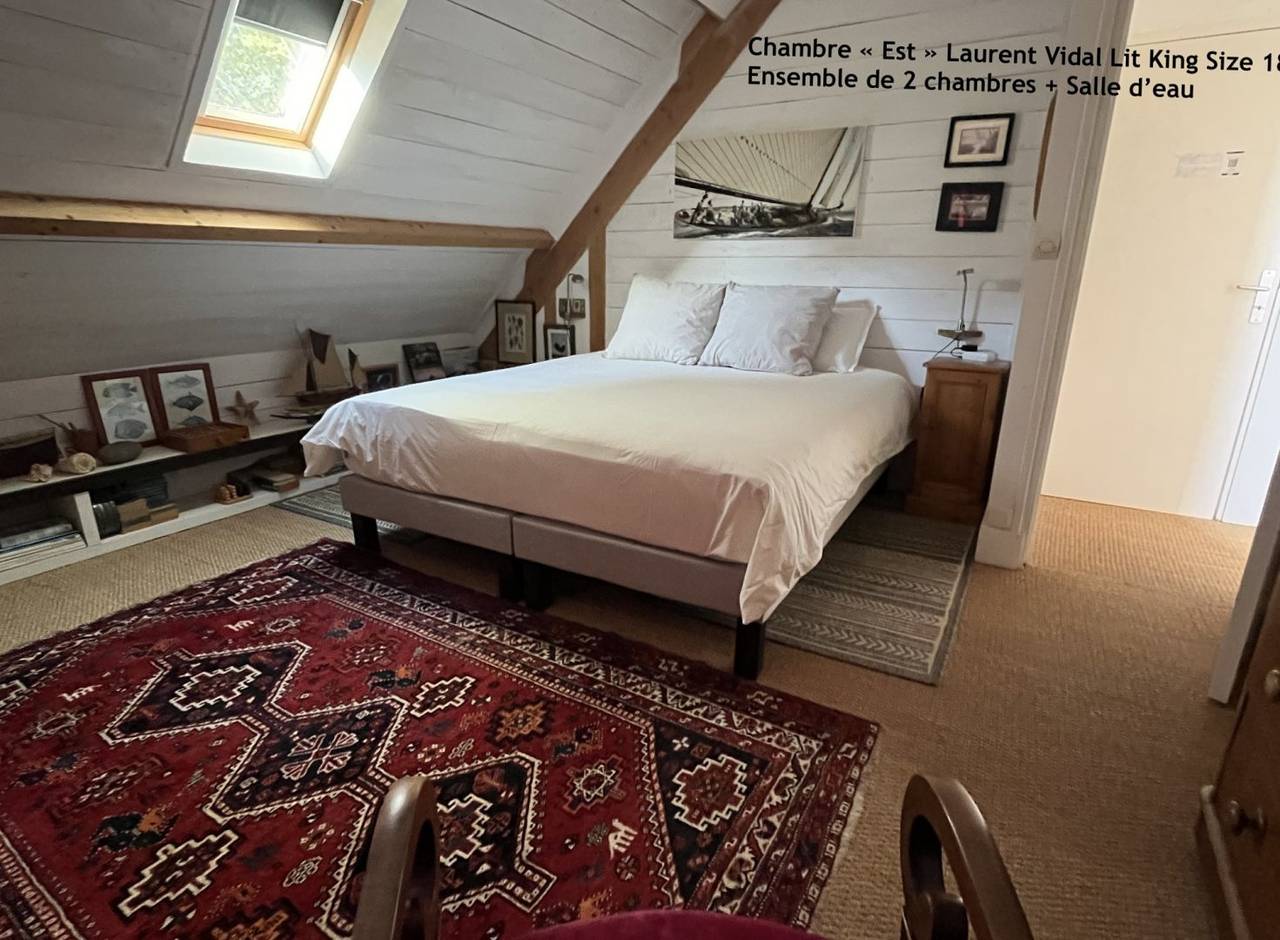 Chambres d'hôtes Laurent Vidal en Baie de Quiberon - Chambre "Est" in Plouharnel, Côte des Mégalithes