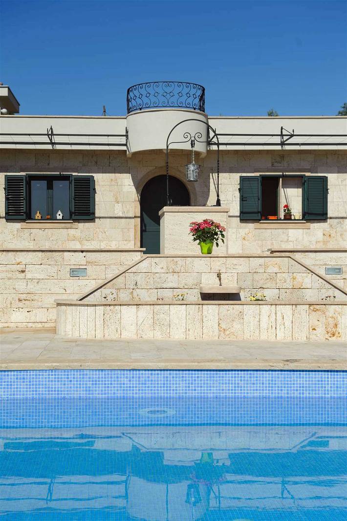 Finca für 12 Personen, mit Pool und Meerblick sowie Balkon und Sauna in Dalmatien - 4