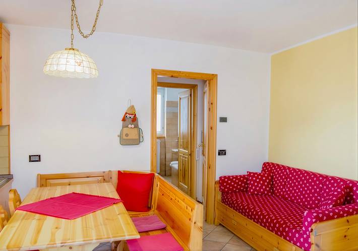 Appartamento per 4 persone, con Balcone e Terrazza nonché Panorama a Schilpario
