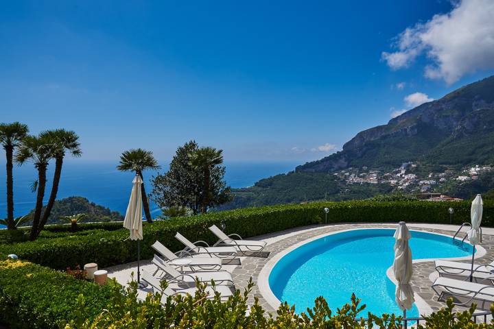 Villa per 10 persone, con Balcone e Panorama a Scala