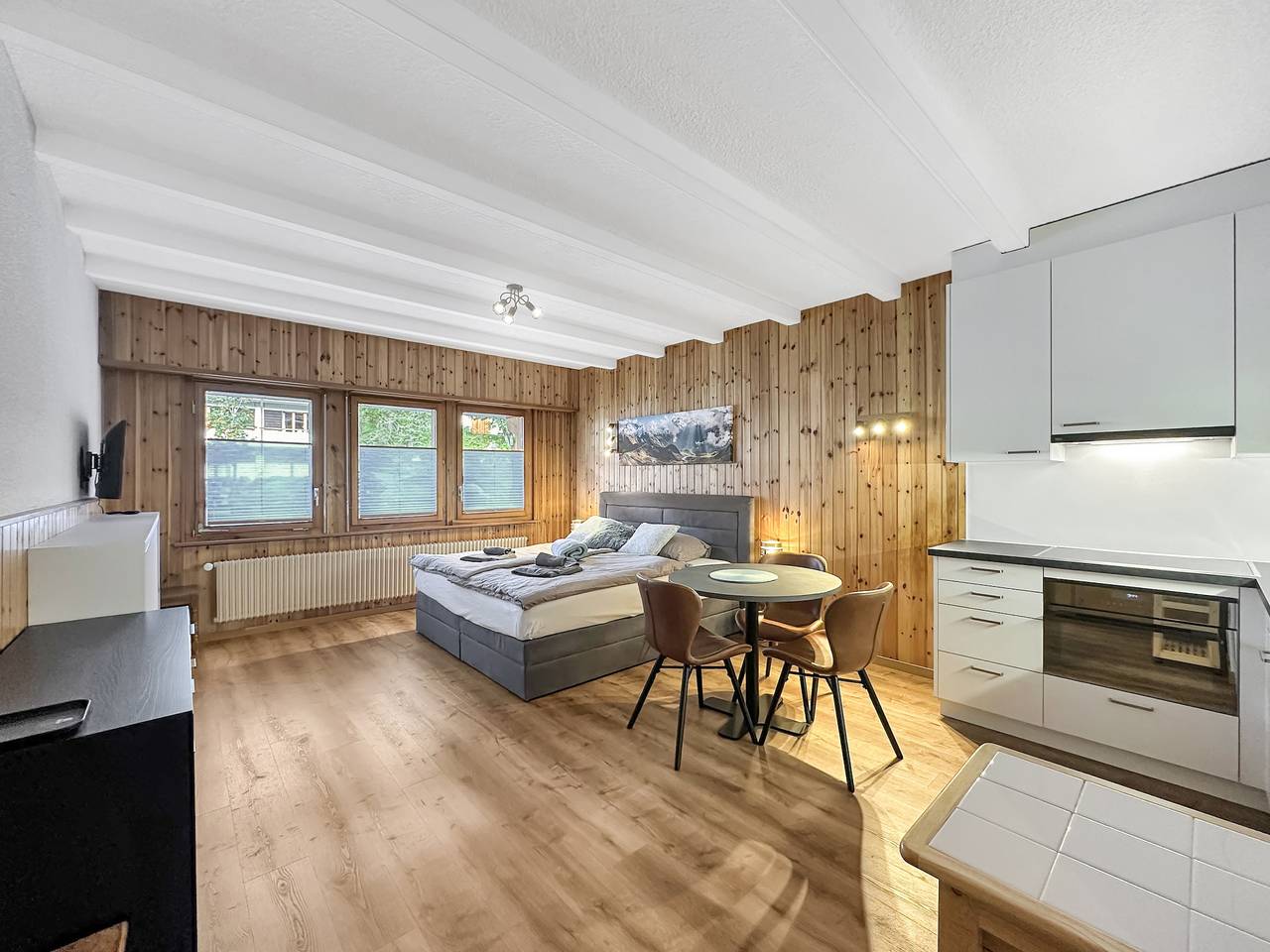 Gehele studio, Slopeside Studio - 4 Valleys - Swiss Alps in Les Masses, Vex