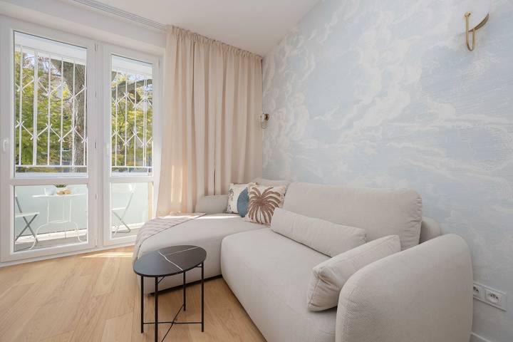 Ferienwohnung für 5 Personen, mit Balkon/Terrasse, mit Haustier in Warschau