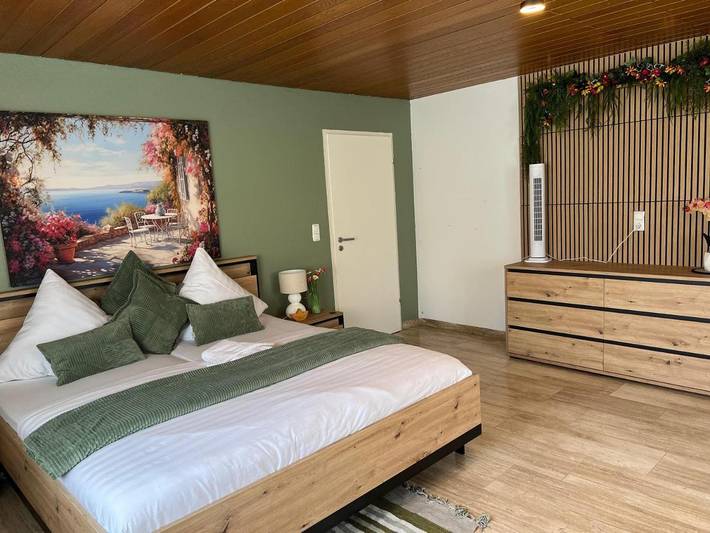 Ferienwohnung für 4 Personen, mit Terrasse und Ausblick in Colmberg - 3