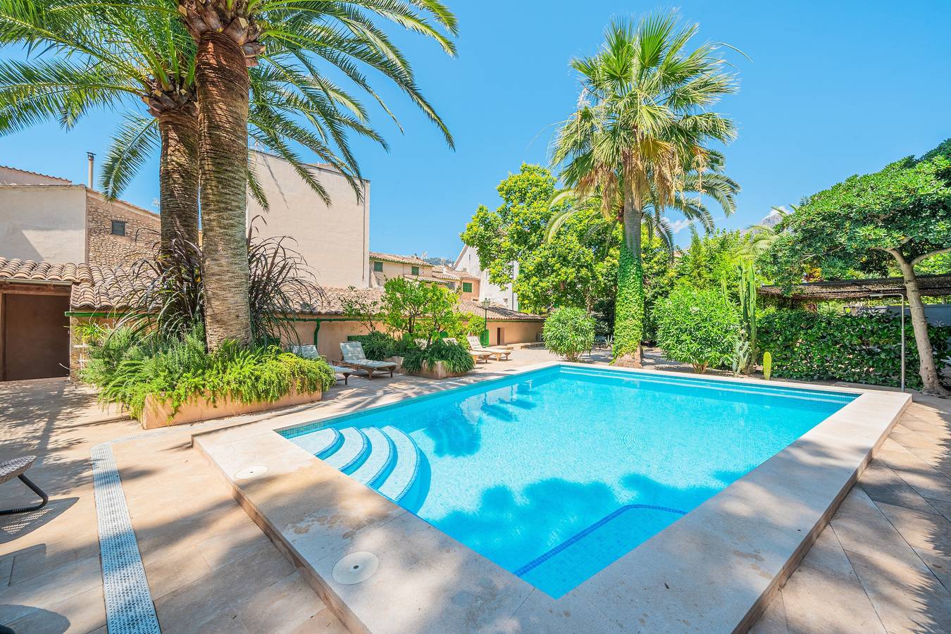 Fantastic Villa "Can Bac" in Mallorquin Style with Pool in Sóller, West Majorca